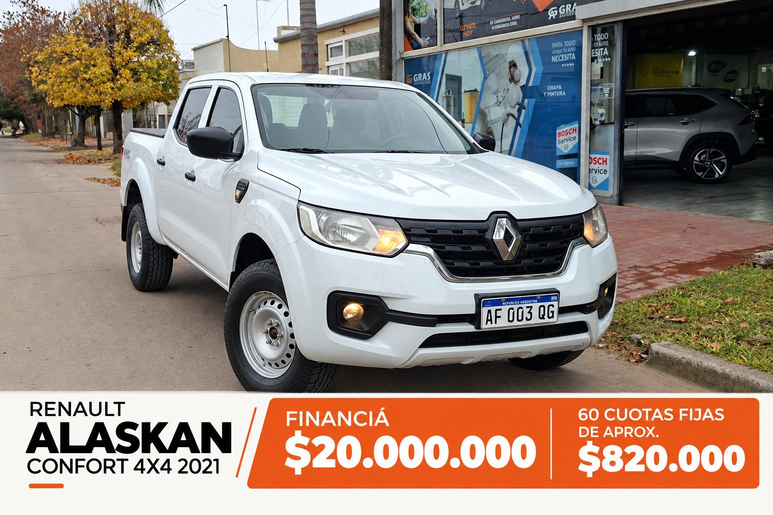 RENAULT ALASKAN 2.3 TDi CONFORT DC 4x4 6MT L/20