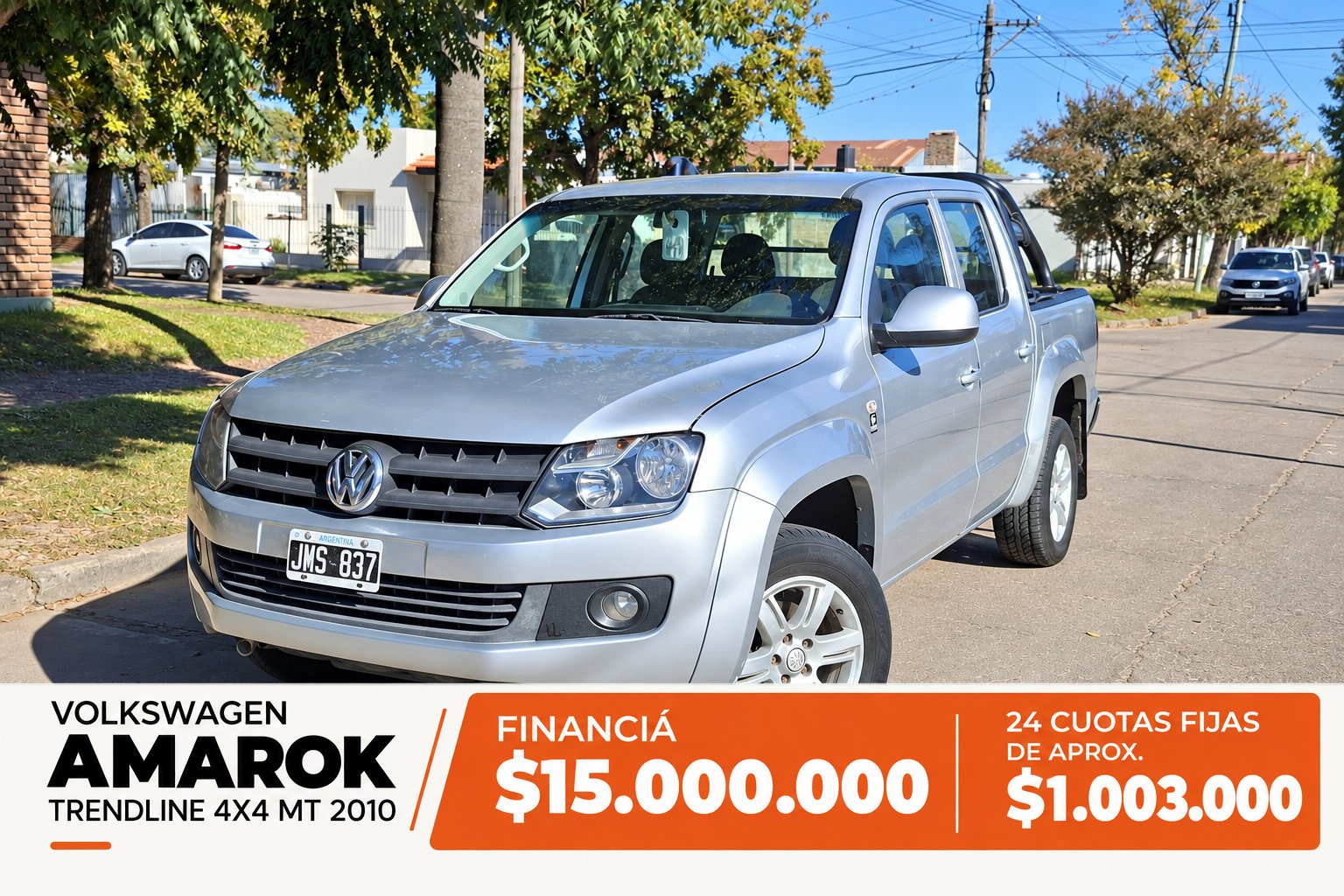 VOLKSWAGEN AMAROK 2.0 TDi 163cv TRENDLINE DC 4x4 6MT