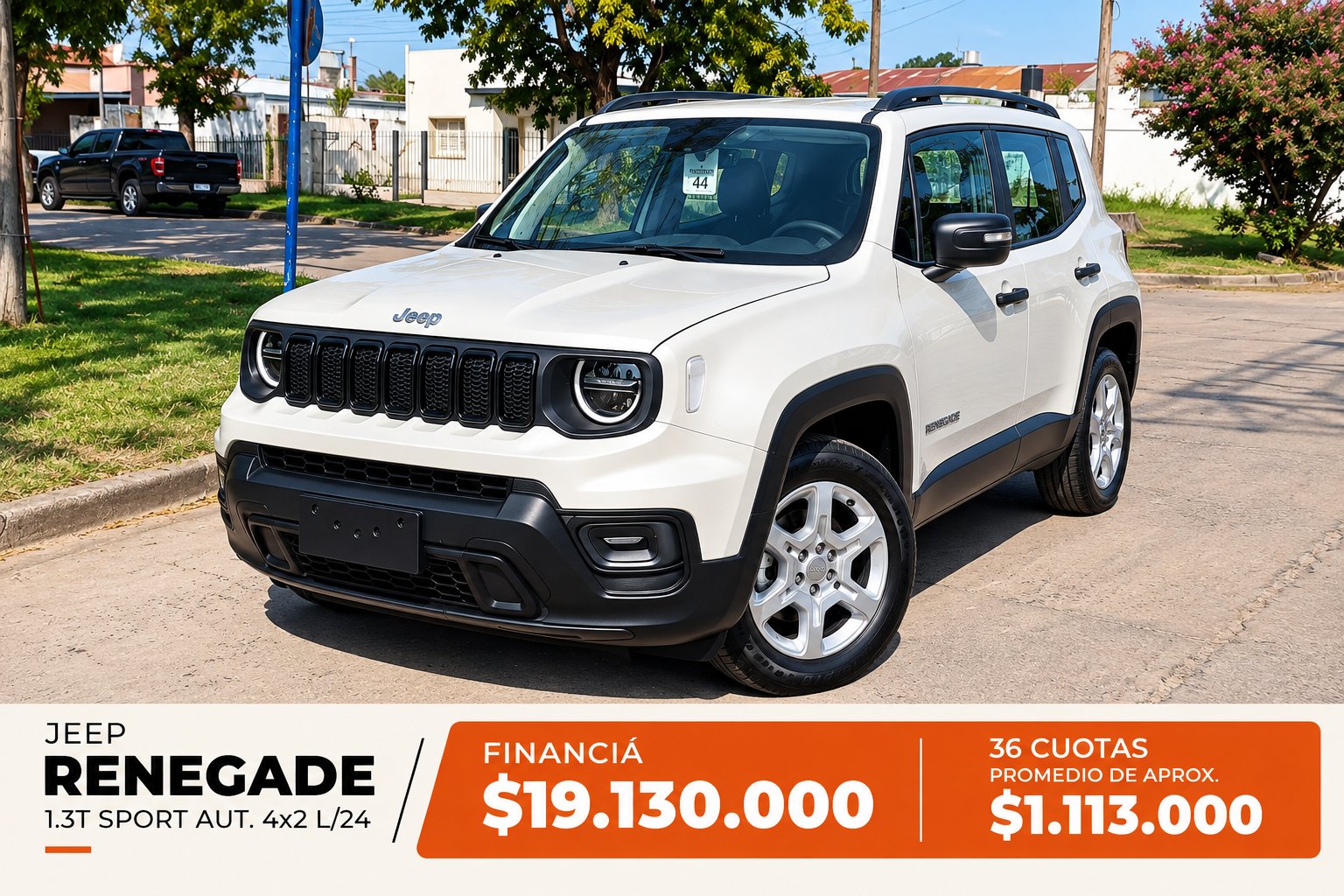 JEEP RENEGADE 1.3T SPORT AUT. 4x2 L/24