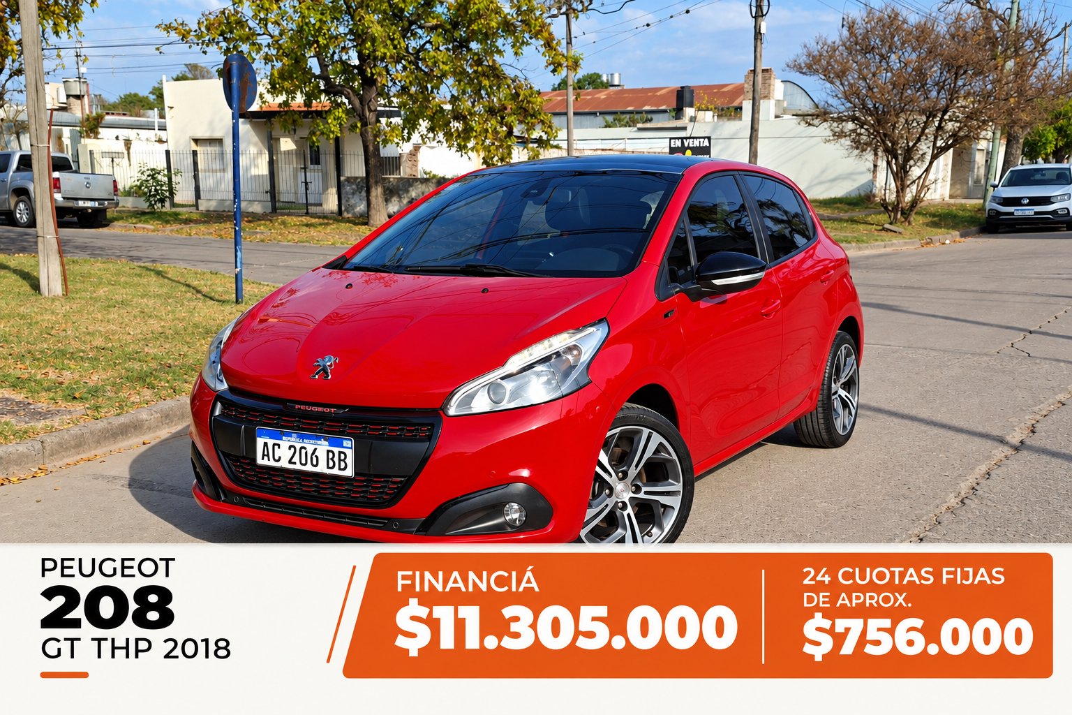 PEUGEOT 208 1.6 THP GT 5p. 6MT