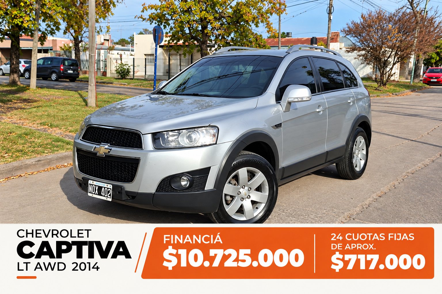 CHEVROLET CAPTIVA 2.4 LT 6MT 7As. AWD L/12