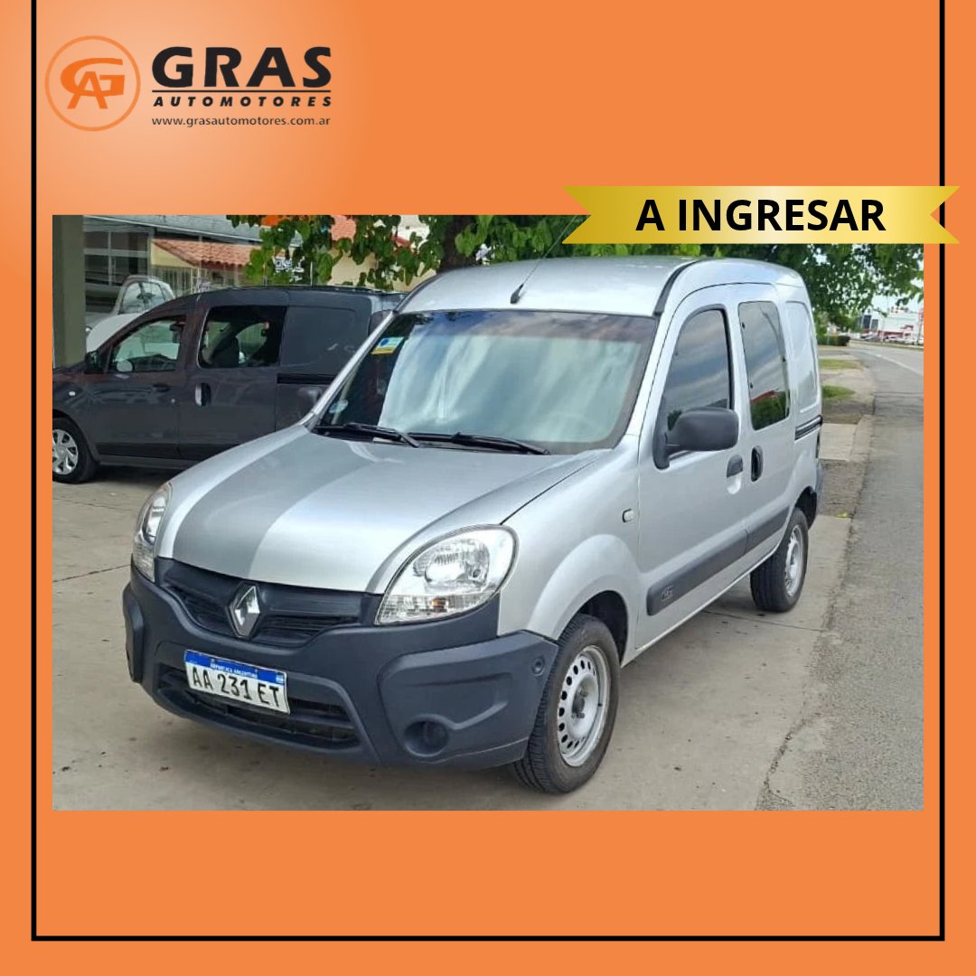 RENAULT KANGOO 1.6 FURGON CONFORT 5As. 2 PLC L/14 c/ GNC
