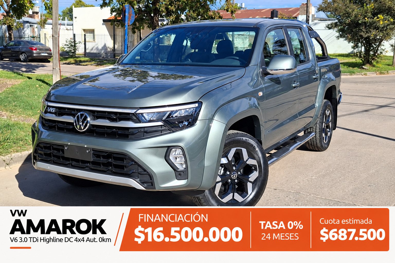 VOLKSWAGEN AMAROK V6 3.0 TDi HIGHLINE DC 4x4 AUT.