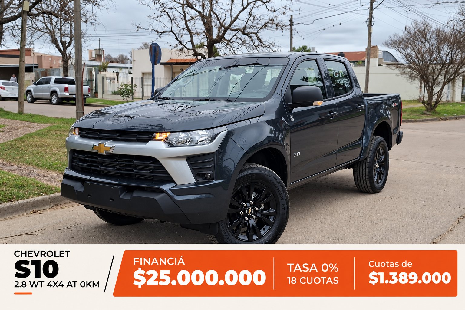 CHEVROLET S10 2.8 CTDi WT DC 4x4 AUT