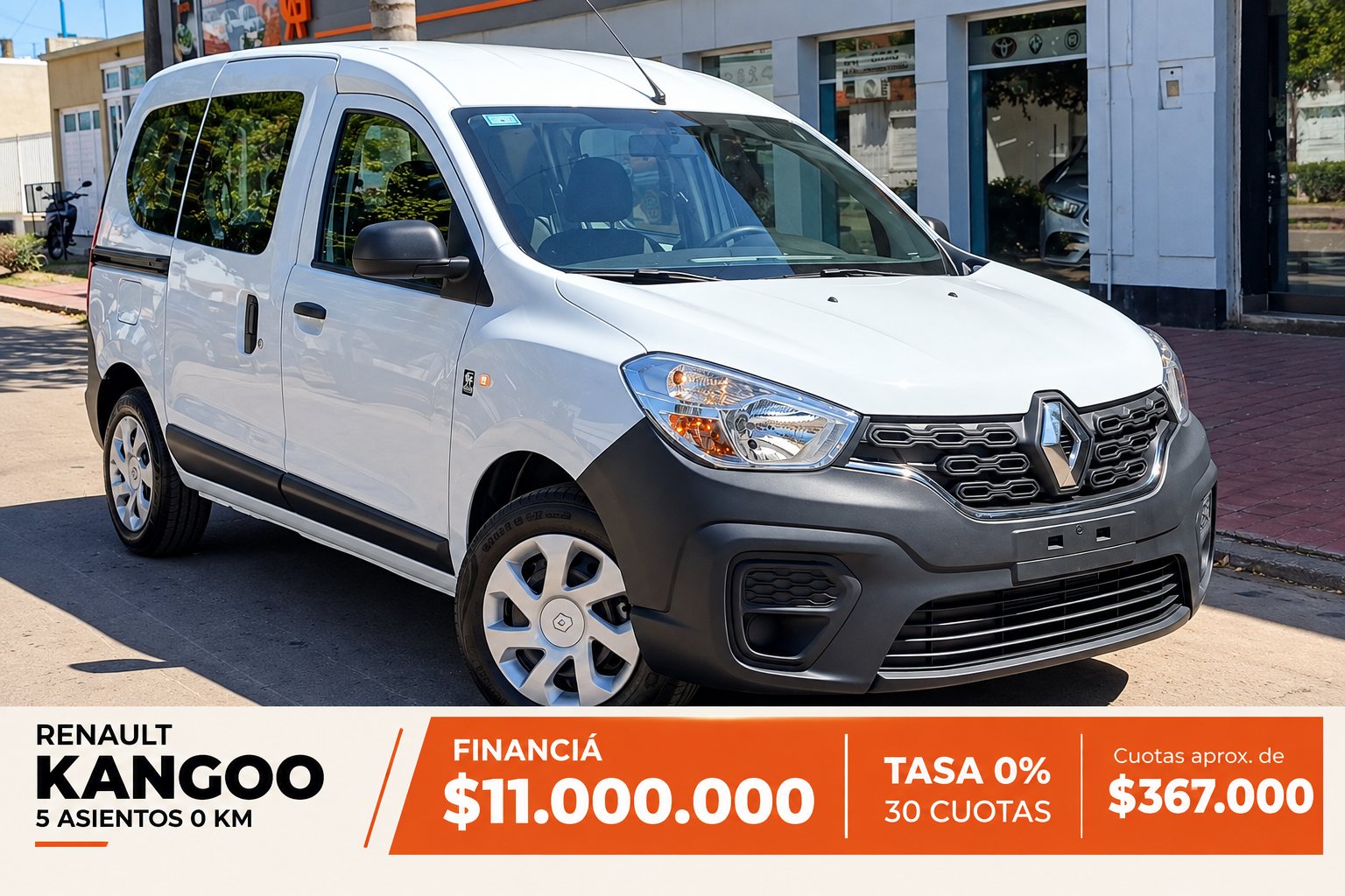 RENAULT KANGOO II EXPRESS 1.6 SCe CONFORT 5 As. 2PLC L/24
