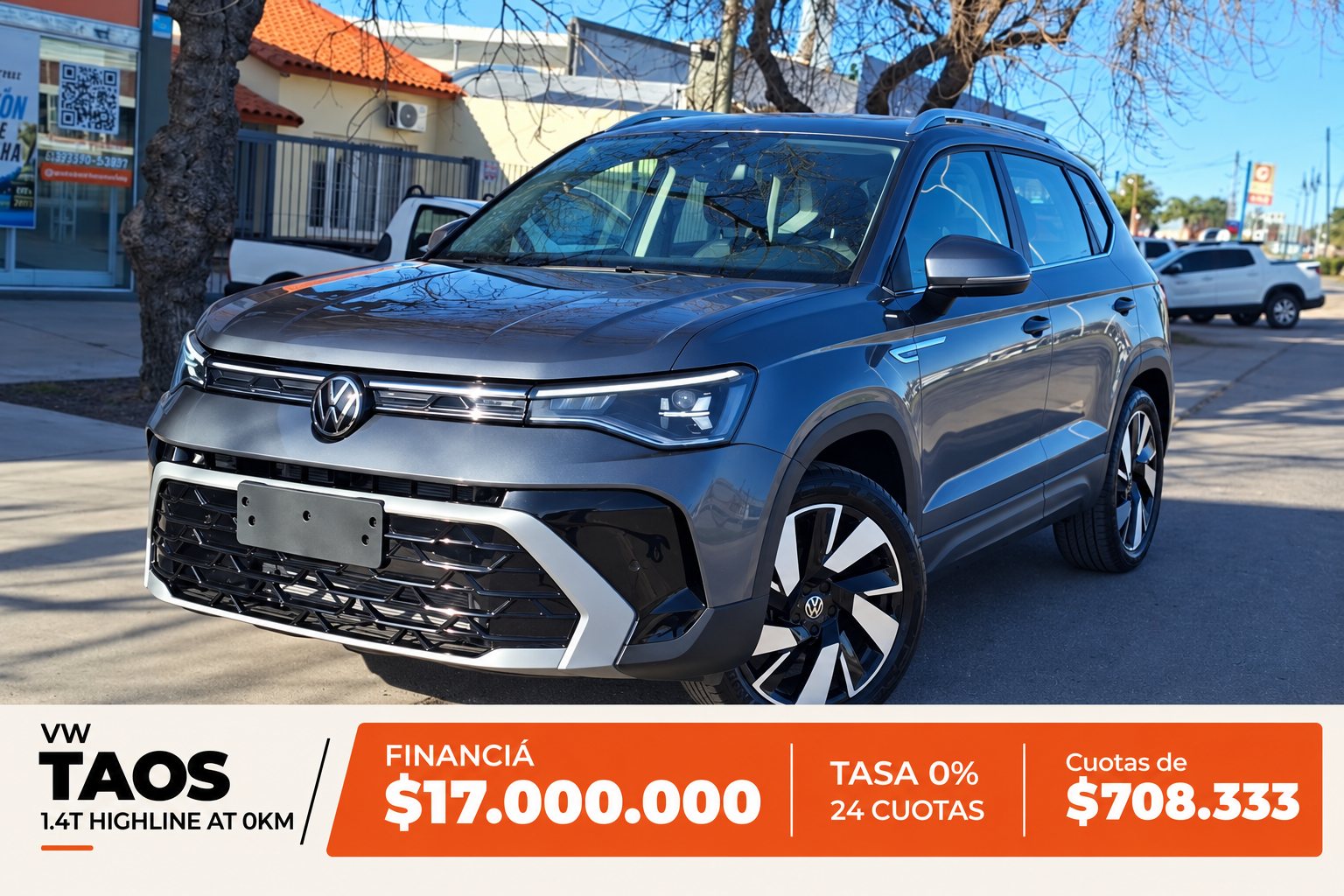 VOLKSWAGEN TAOS HIGHLINE 1.4T 250 TSI AT8 OKM